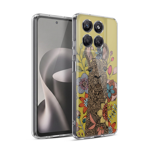 Valentina Nature and Floral Llama Soft Gel Case for Motorola Moto G37 Power