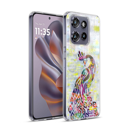 Artpoptart Animals Peacock Soft Gel Case for Motorola Edge 50 Neo