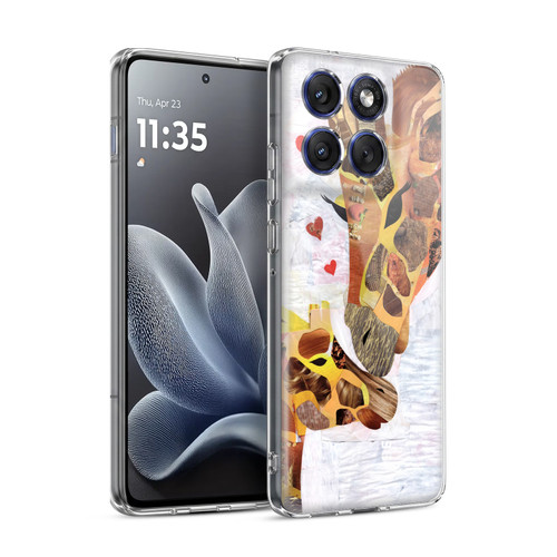 Artpoptart Animals Sweet Giraffes Soft Gel Case for Motorola Edge 70