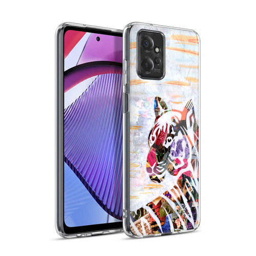 Artpoptart Animals Tiger Soft Gel Case for Motorola Moto G Power (2023)