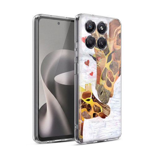 Artpoptart Animals Sweet Giraffes Soft Gel Case for Motorola Moto G37 Power