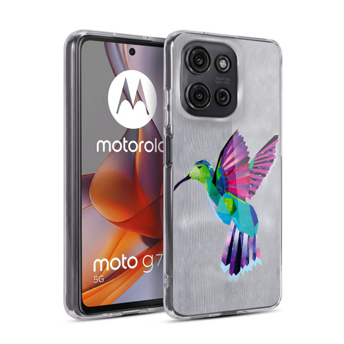 Artpoptart Animals Hummingbird Soft Gel Case for Motorola Moto G75