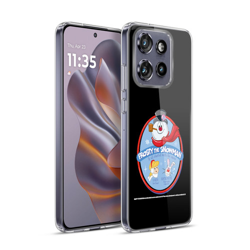 Frosty the Snowman Movie Key Art Frosty And Friends Soft Gel Case for Motorola Edge 50 Neo
