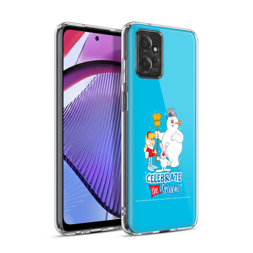 Frosty the Snowman Movie Key Art Celebrate Soft Gel Case for Motorola Moto G Power (2023)