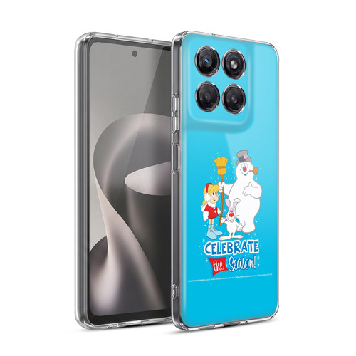 Frosty the Snowman Movie Key Art Celebrate Soft Gel Case for Motorola Moto G37 Power