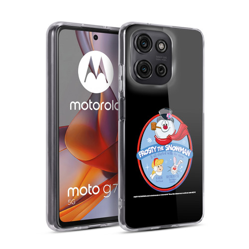 Frosty the Snowman Movie Key Art Frosty And Friends Soft Gel Case for Motorola Moto G75