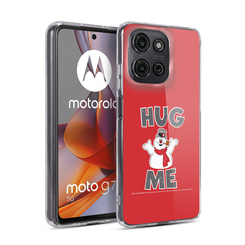 Frosty the Snowman Movie Key Art Hug Me Soft Gel Case for Motorola Moto G75