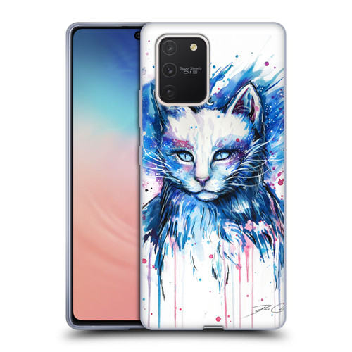 Pixie Cold Cats Space Soft Gel Case for Samsung Galaxy S10 Lite