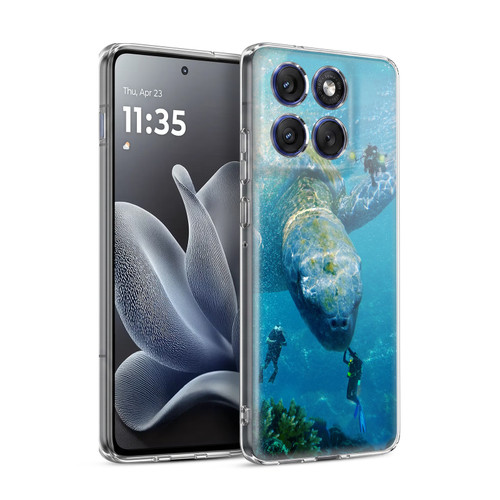 Dave Loblaw Sea Turtle Divers Soft Gel Case for Motorola Edge 70