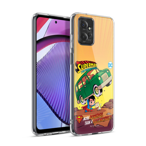 Super Friends DC Comics Toddlers Comic Covers Superman 1 Soft Gel Case for Motorola Moto G Power (2023)