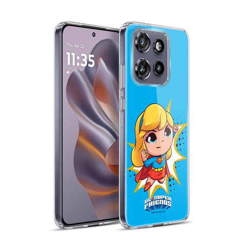 Super Friends DC Comics Toddlers 1 Supergirl Soft Gel Case for Motorola Edge 50 Neo