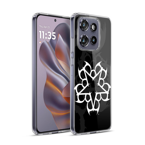 Black Veil Brides Band Art Logo Soft Gel Case for Motorola Edge 50 Neo