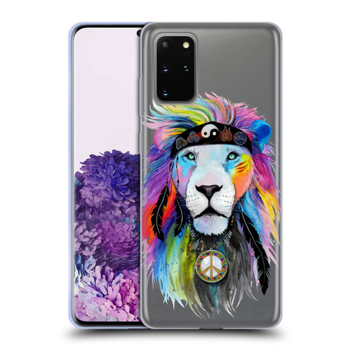 Pixie Cold Cats Hippy Lion Soft Gel Case for Samsung Galaxy S20+ / S20+ 5G