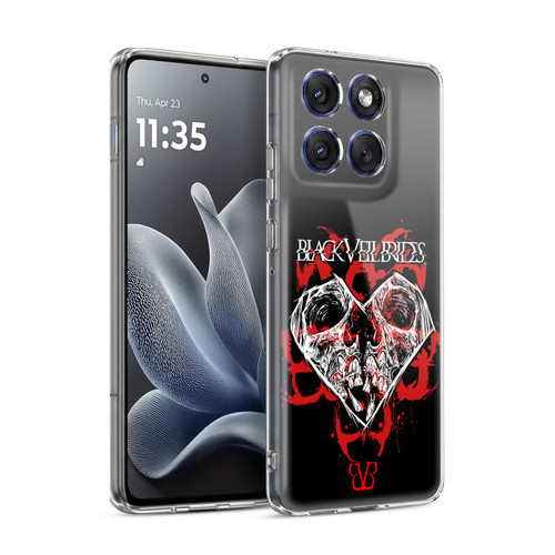 Black Veil Brides Band Art Skull Heart Soft Gel Case for Motorola Edge 70