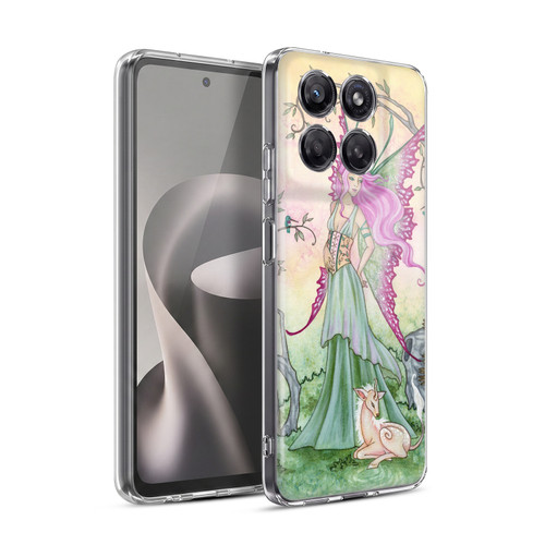 Amy Brown Elemental Series Hummingbird Serenade Soft Gel Case for Motorola Moto G37 Power