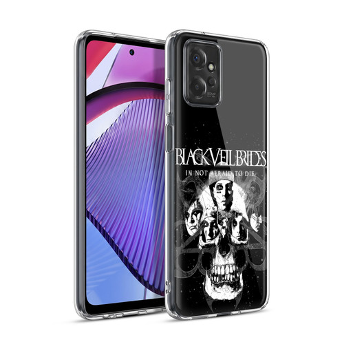 Black Veil Brides Band Art Skull Faces Soft Gel Case for Motorola Moto G Power (2023)