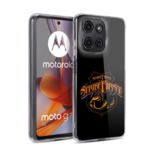 WWE Randy Orton Strike First 2 Soft Gel Case for Motorola Moto G75
