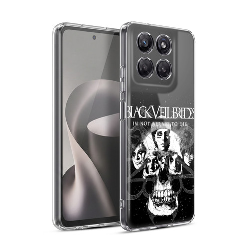 Black Veil Brides Band Art Skull Faces Soft Gel Case for Motorola Moto G37 Power