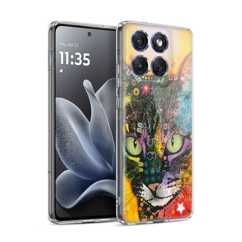 Dean Russo Cats Intent Soft Gel Case for Motorola Edge 70