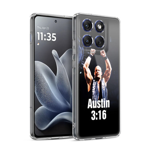WWE Steve Austin Photo Soft Gel Case for Motorola Edge 70