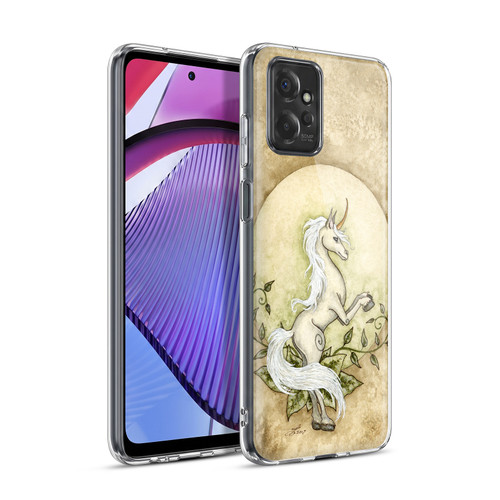 Amy Brown Mythical Unicorn Earth Soft Gel Case for Motorola Moto G Power (2023)