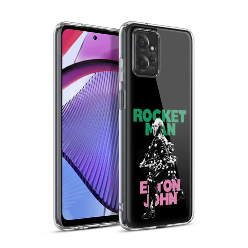 Elton John Rocketman Key Art 5 Soft Gel Case for Motorola Moto G Power (2023)
