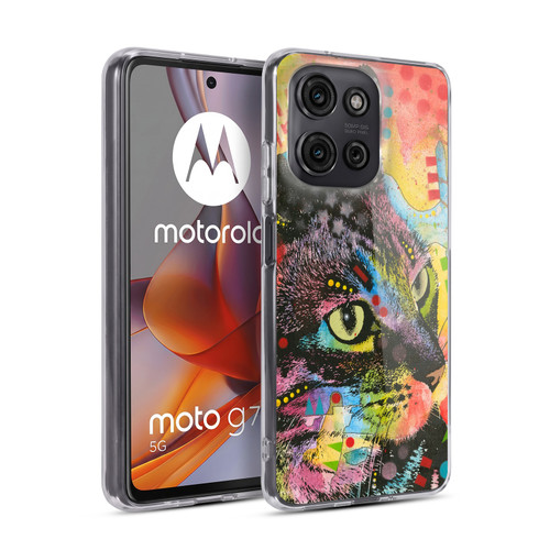 Dean Russo Cats Napy Soft Gel Case for Motorola Moto G75