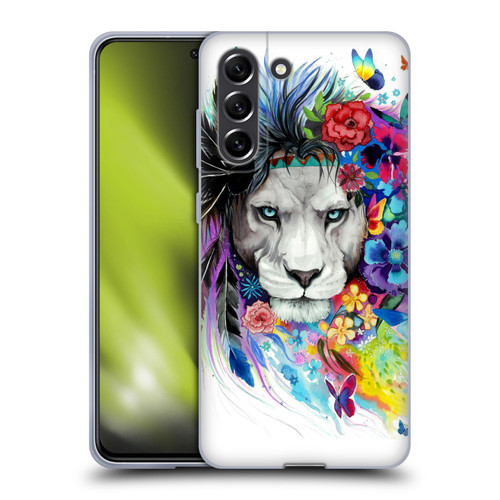 Pixie Cold Cats King Of The Lions Soft Gel Case for Samsung Galaxy S21 FE 5G
