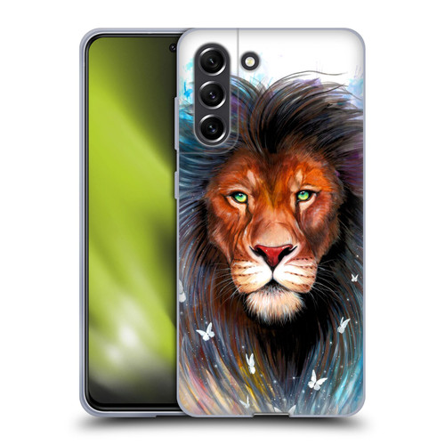 Pixie Cold Cats Sacred King Soft Gel Case for Samsung Galaxy S21 FE 5G