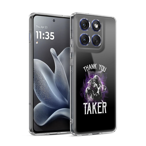 WWE 2017/18 Superstars Undertaker Thank You Soft Gel Case for Motorola Edge 70