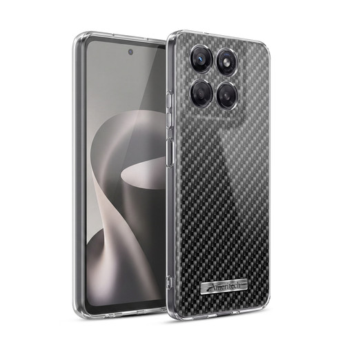 Ameritech Graphics Carbon Fiber Print Soft Gel Case for Motorola Moto G37 Power
