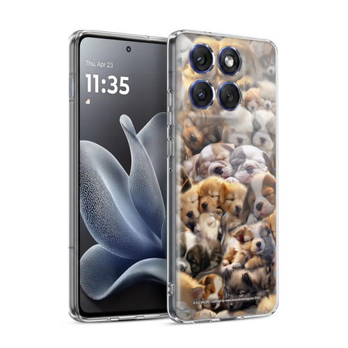 D.S. Valori Kitty And Puppy Puppy Dreams Soft Gel Case for Motorola Edge 70