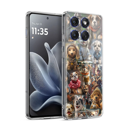 D.S. Valori Kitty And Puppy Puppy Kingdom Soft Gel Case for Motorola Edge 70
