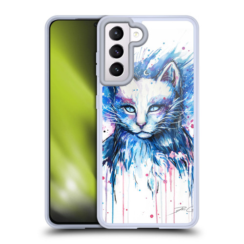 Pixie Cold Cats Space Soft Gel Case for Samsung Galaxy S21 5G