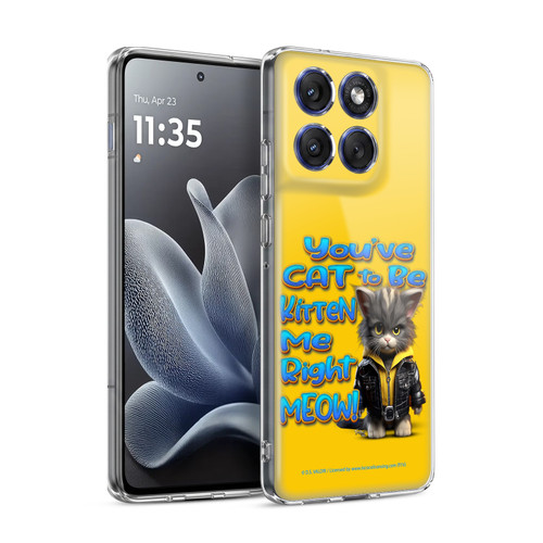 D.S. Valori Kitty And Puppy You've Cat To Be Kitten Me Soft Gel Case for Motorola Edge 70