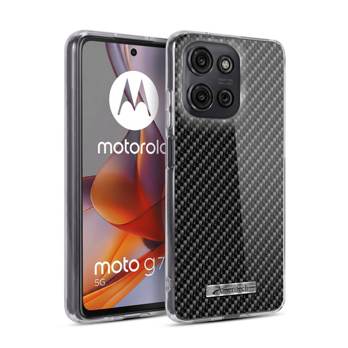 Ameritech Graphics Carbon Fiber Print Soft Gel Case for Motorola Moto G75