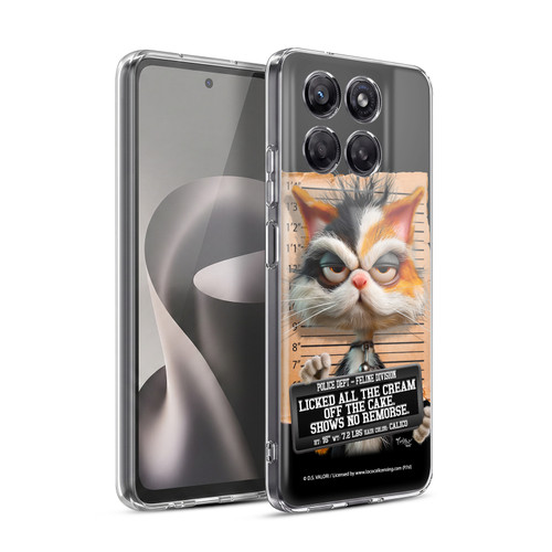 D.S. Valori Kitty And Puppy Kitty Licked The Cream Soft Gel Case for Motorola Moto G37 Power