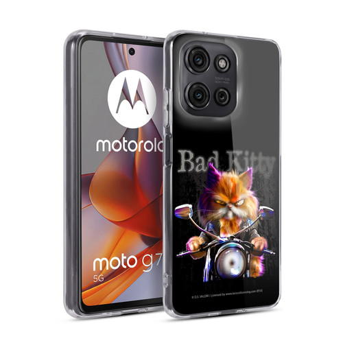 D.S. Valori Kitty And Puppy Bad Kitty Soft Gel Case for Motorola Moto G75