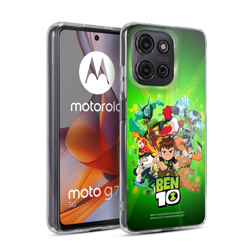 Ben 10: Animated Series Graphics Character Art Soft Gel Case for Motorola Moto G75