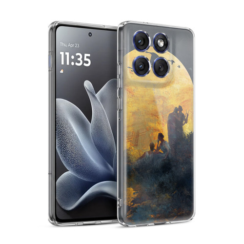 Duirwaigh God Moon 2 Soft Gel Case for Motorola Edge 70