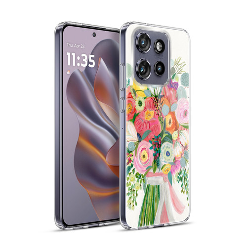 Suzanne Allard Floral Art Constant Friend Bouquet Soft Gel Case for Motorola Edge 50 Neo