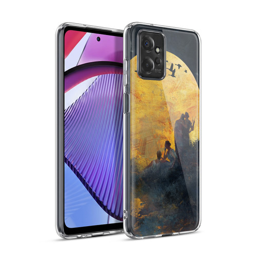 Duirwaigh God Moon 2 Soft Gel Case for Motorola Moto G Power (2023)