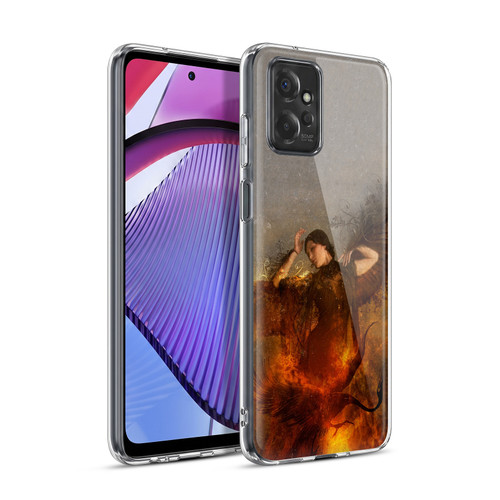 Duirwaigh God Phoenix Soft Gel Case for Motorola Moto G Power (2023)