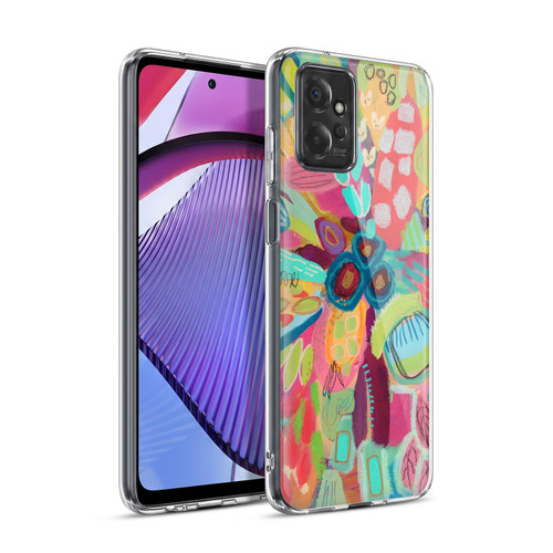 Suzanne Allard Floral Art Dancing In The Garden Soft Gel Case for Motorola Moto G Power (2023)