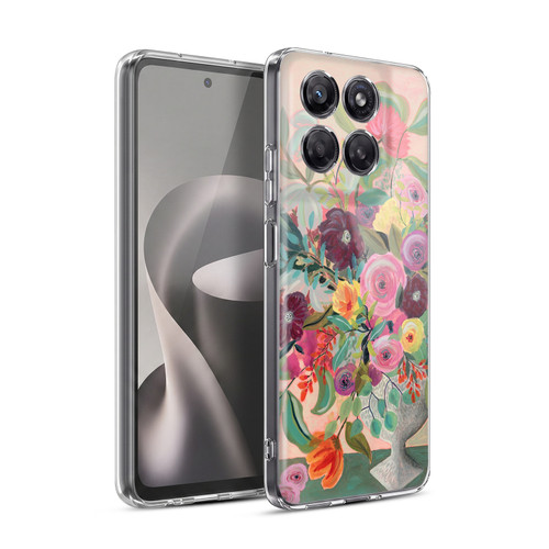 Suzanne Allard Floral Art Floral Centerpiece Soft Gel Case for Motorola Moto G37 Power