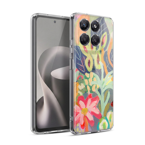 Suzanne Allard Floral Art Joyful Garden Abstract Soft Gel Case for Motorola Moto G37 Power