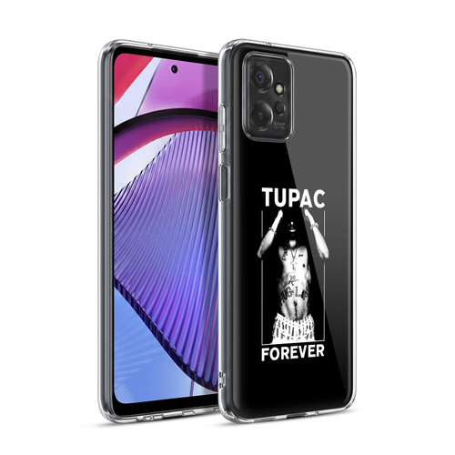 Tupac Shakur Key Art Forever Soft Gel Case for Motorola Moto G Power (2023)