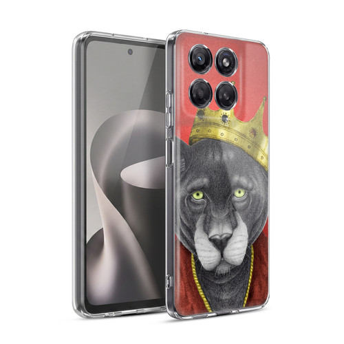 Barruf Animals The King Panther Soft Gel Case for Motorola Moto G37 Power