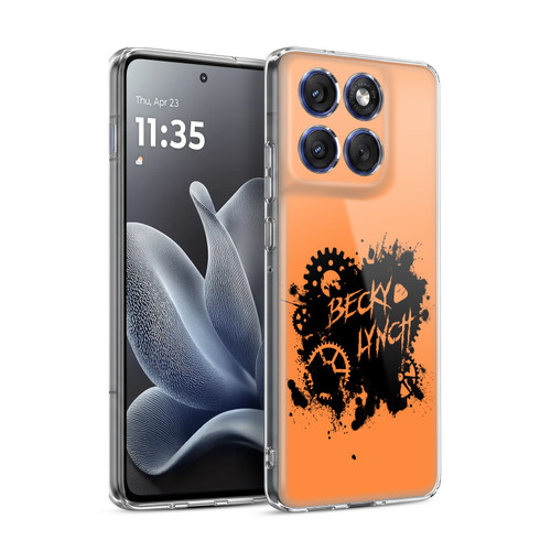 WWE Superstars 9 Becky Lynch Relent-lass Soft Gel Case for Motorola Edge 70