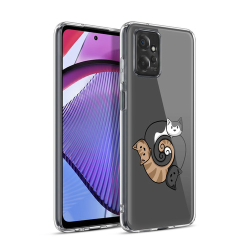 Beth Wilson Doodle Cats 2 Three Triskelion Soft Gel Case for Motorola Moto G Power (2023)